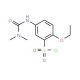 5-(3,3-Dimethyl ureido)-2-ethoxy benzenesulfonyl chloride (CAS 680618-14-8) - chemical structure image