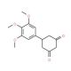 5-(3,4,5-Trimethoxyphenyl)cyclohexane-1,3-dione - chemical structure image