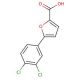 5-(3,4-Dichlorophenyl)-2-furoic acid (CAS 54023-01-7) - chemical structure image