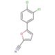 5-(3,4-Dichlorophenyl)-2-furonitrile (CAS 57666-68-9) - chemical structure image