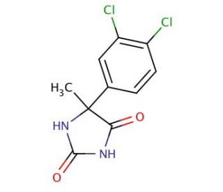 5-(3,4-dichlorophenyl)-5-methylimidazolidine-2,4-dione - chemical structure image