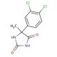 5-(3,4-dichlorophenyl)-5-methylimidazolidine-2,4-dione - chemical structure image