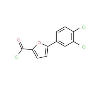 5-(3,4-Dichlorophenyl)furan-2-carbonyl chloride - chemical structure image