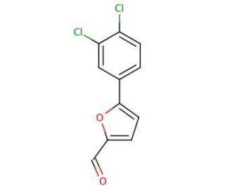 5-(3,4-Dichlorophenyl)furfural (CAS 52130-34-4) - chemical structure image