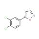 5-(3,4-Dichlorophenyl)isoxazole - chemical structure image