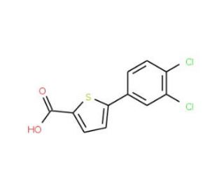 5-(3,4-dichlorophenyl)thiophene-2-carboxylic acid - chemical structure image