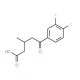 5-(3,4-Difluorophenyl)-3-methyl-5-oxovaleric acid - chemical structure image