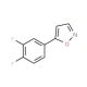 5-(3,4-Difluorophenyl)isoxazole - chemical structure image
