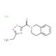 [5-(3,4-Dihydroisoquinolin-2(1H)-ylcarbonyl)-1,2,4-oxadiazol-3-yl]methylamine hydrochloride - chemical structure image