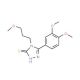 5-(3,4-Dimethoxy-phenyl)-4-(3-methoxy-propyl)-4H-[1,2,4]triazole-3-thiol - chemical structure image