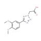 [5-(3,4-dimethoxyphenyl)-2H-tetrazol-2-yl]acetic acid (CAS 91759-61-4) - chemical structure image
