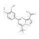 5-(3,4-Dimethoxyphenyl)-7-(trifluoromethyl)-pyrazolo[1,5-a]pyrimidine-3-carboxylic acid - chemical structure image