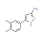 5-(3,4-Dimethyl-phenyl)-2H-pyrazol-3-ylamine - chemical structure image