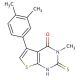 5-(3,4-dimethylphenyl)-2-mercapto-3-methylthieno[2,3-d]pyrimidin-4(3H)-one - chemical structure image