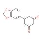 5-[3,4-(Methylenedioxy)phenyl]-1,3-cyclohexanedione (CAS 55579-76-5) - chemical structure image