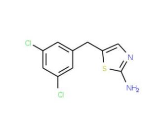 5-(3,5-dichlorobenzyl)-1,3-thiazol-2-amine - chemical structure image