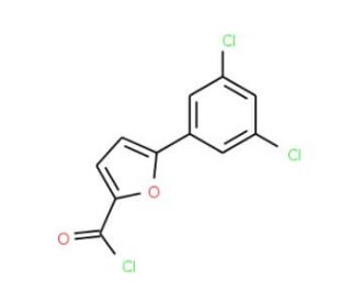 5-(3,5-Dichlorophenyl)furan-2-carbonyl chloride - chemical structure image