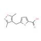 5-(3,5-Dimethyl-isoxazol-4-ylmethyl)-furan-2-carboxylic acid - chemical structure image