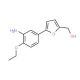 [5-(3-Amino-4-ethoxy-phenyl)-furan-2-yl]-methanol - chemical structure image