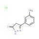 5-(3-Aminophenyl)-2,4-dihydro-3H-pyrazol-3-one hydrochloride - chemical structure image