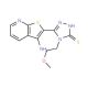 5-(3-Aminothieno[2,3-b]pyridin-2-yl)-4-(2-methoxyethyl)-4H-1,2,4-triazole-3-thiol - chemical structure image