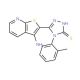 5-(3-Aminothieno[2,3-b]pyridin-2-yl)-4-(2-methylphenyl)-4H-1,2,4-triazole-3-thiol - chemical structure image