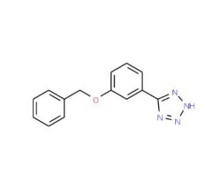 5-(3-Benzyloxyphenyl)-1H-tetrazole (CAS 710980-14-6) - chemical structure image