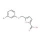 5-(3-bromophenoxymethyl)furan-2-carboxylic acid - chemical structure image