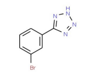 5-(3-Bromophenyl)-1H-tetrazole (CAS 3440-99-1) - chemical structure image