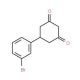 5-(3-Bromophenyl)cyclohexane-1,3-dione (CAS 144128-71-2) - chemical structure image