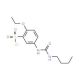 5-(3-Butyl ureido)-2-ethoxy benzenesulfonyl chloride (CAS 680618-18-2) - chemical structure image