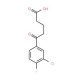 5-(3-Chloro-4-fluorophenyl)-5-oxovaleric acid - chemical structure image