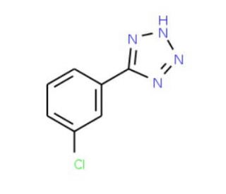 5-(3-Chlorophenyl)-1H-tetrazole (CAS 41421-28-7) - chemical structure image