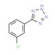 5-(3-Chlorophenyl)-1H-tetrazole (CAS 41421-28-7) - chemical structure image