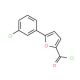 5-(3-Chlorophenyl)-2-furoyl chloride (CAS 92973-26-7) - chemical structure image