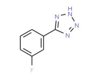 5-(3-Fluorophenyl)-1H-tetrazole (CAS 50907-20-5) - chemical structure image