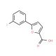5-(3-Fluorophenyl)-2-furoic acid (CAS 54022-97-8) - chemical structure image