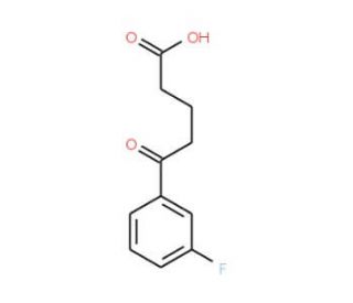5-(3-Fluorophenyl)-5-oxovaleric acid (CAS 845790-38-7) - chemical structure image