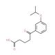 5-(3-iso-Propoxyphenyl)-5-oxovaleric acid - chemical structure image