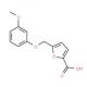 5-(3-Methoxy-phenoxymethyl)-furan-2-carboxylicacid - chemical structure image
