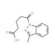5-(3-Methyl-1H-indazol-1-yl)-5-oxopentanoic acid - chemical structure image