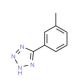 5-(3-Methylphenyl)-1H-tetrazole (CAS 3441-00-7) - chemical structure image