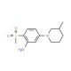 5-(3-Methylpiperidin-1-yl)-2-methylsulfonylaniline - chemical structure image