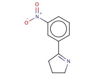 5-(3-Nitro-phenyl)-3,4-dihydro-2H-pyrrole - chemical structure image