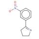5-(3-Nitro-phenyl)-3,4-dihydro-2H-pyrrole - chemical structure image