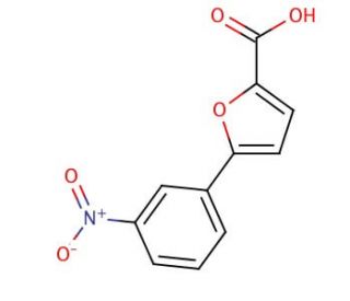 5-(3-Nitrophenyl)-2-furoic acid (CAS 13130-13-7) - chemical structure image