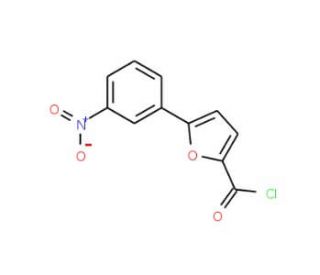 5-(3-Nitrophenyl)-2-furoyl chloride (CAS 61941-87-5) - chemical structure image