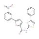 5-(3-Nitrophenyl)-furan-2-carboxylic acid (4-phenylthiazol-2-yl)-amide - chemical structure image