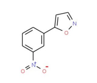 5-(3-Nitrophenyl)isoxazole - chemical structure image