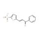 5-(3-Oxo-3-phenyl-propenyl)-thiophene-2-sulfonyl chloride (CAS 728864-91-3) - chemical structure image